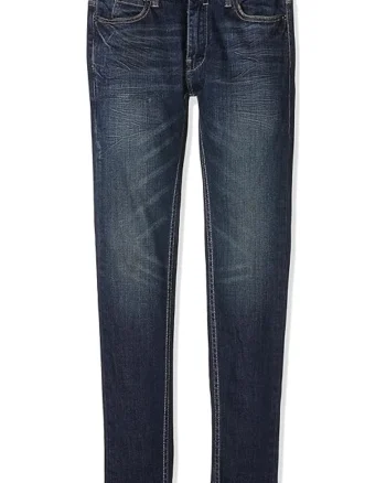Pantaloni blugi pentru barbati BellField Idol Flume bumbac bleumarin,