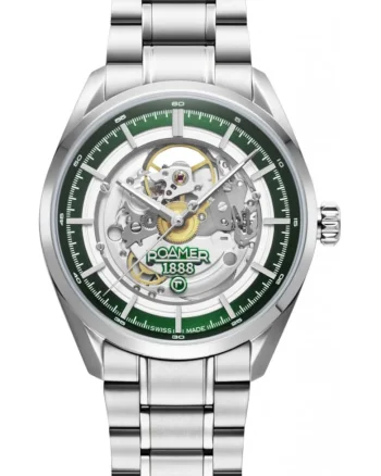 Ceas de barbati  965985 41 75 20 verde clasic pentru inot