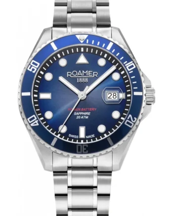 Ceas de barbati  969845 41 45 20 sportiv de culoare albastru inchis pentru scufundari
