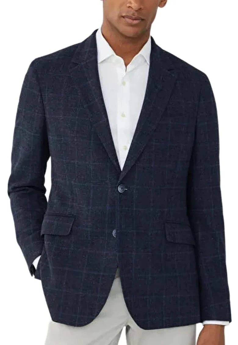 Sacou Barbati  HM443304R Bleumarin
