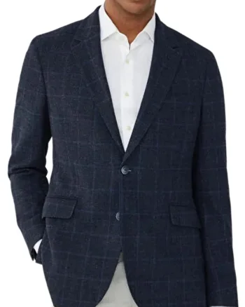 Sacou Barbati  HM443304R Bleumarin
