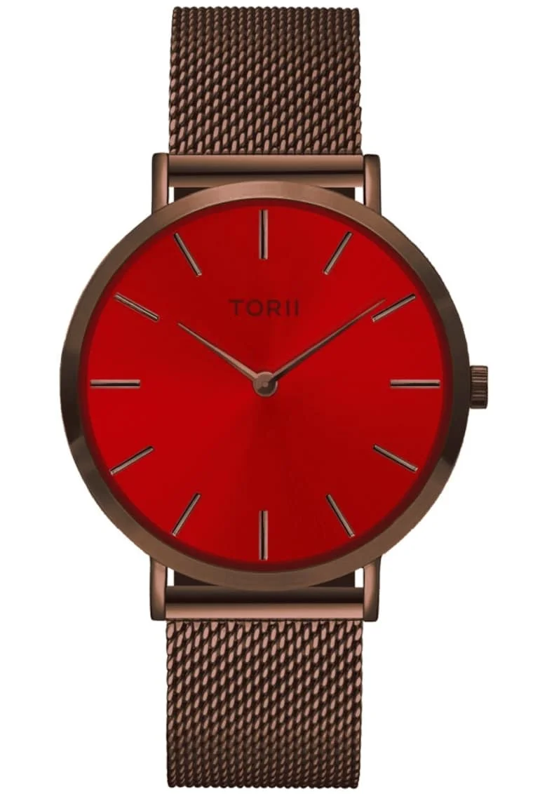 Ceas de dama  D38DM.TD, rosu, clasic, fashion