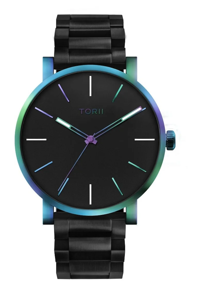 Ceas de barbati  M45BB.BM negru clasic pentru inot