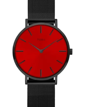 Ceas de dama  B34BS.TB, rosu, clasic, in stil fashion