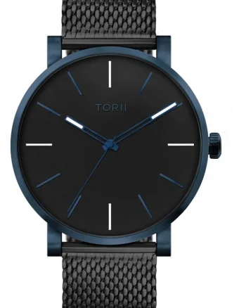 Ceas de barbati  N45BG.BN negru clasic, potrivit pentru inot