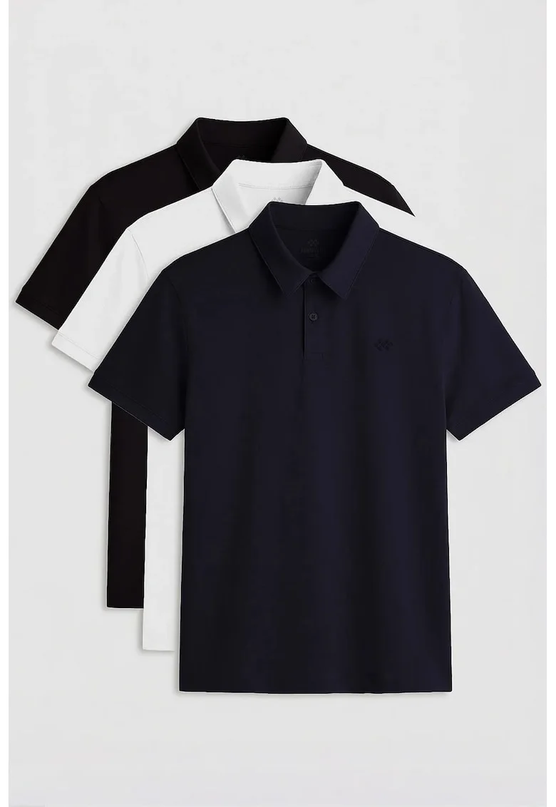 Tricouri barbati,  tricou polo, multicolor, amestec de bumbac