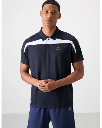Tricou Polo  Barbati, 100% poliester, Albastru
