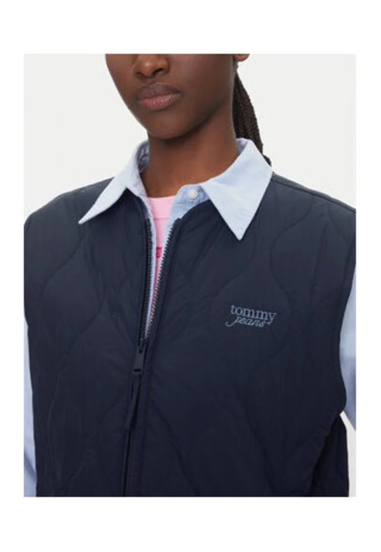 Vesta Femei,  Bleumarin, 100% nailon reciclat,