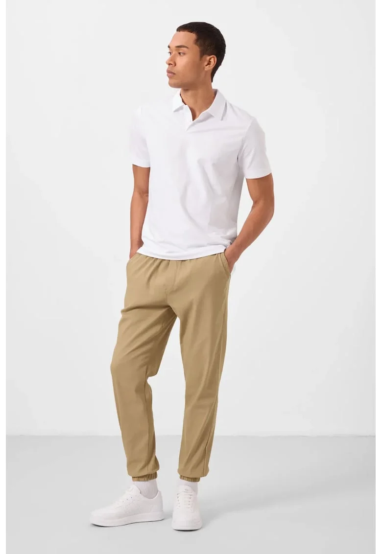 Pantaloni, Barbati, TOMMY pentru cu croiala Verde Kaki,