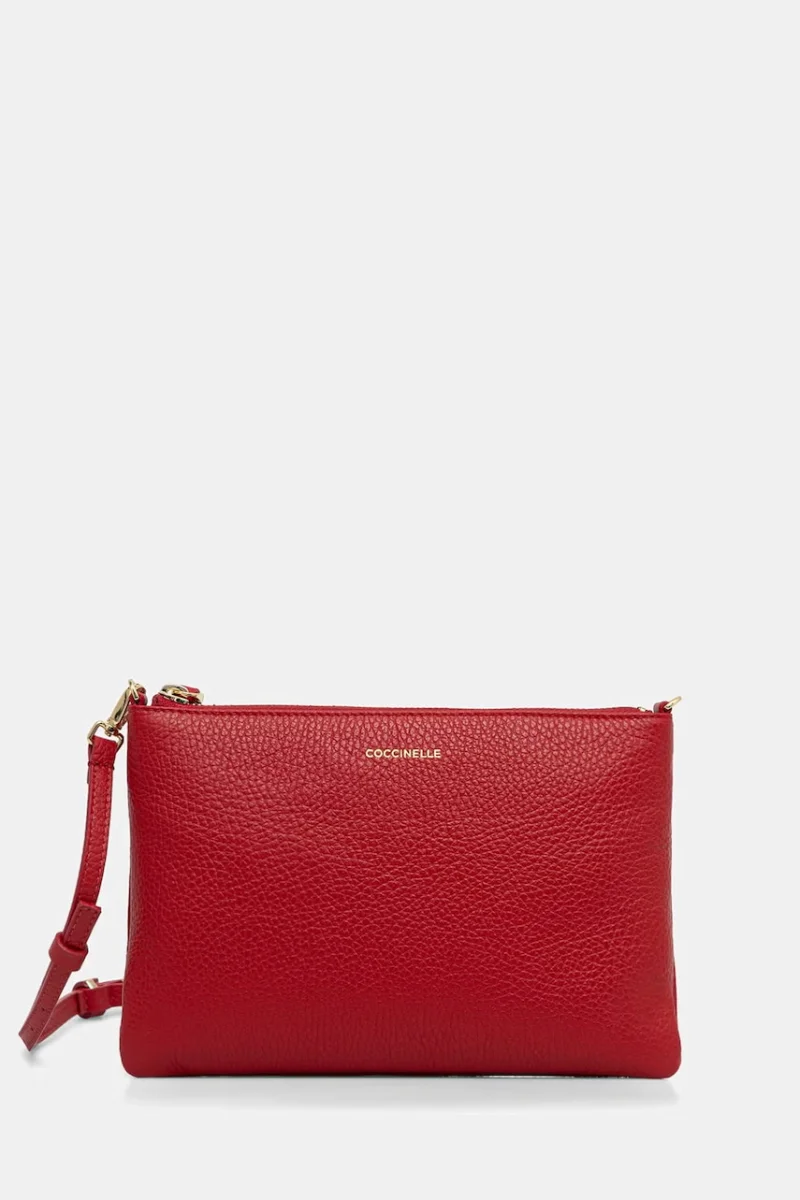 Coccinelle geantă crossbody pentru femei din piele BEST CROSSBODY