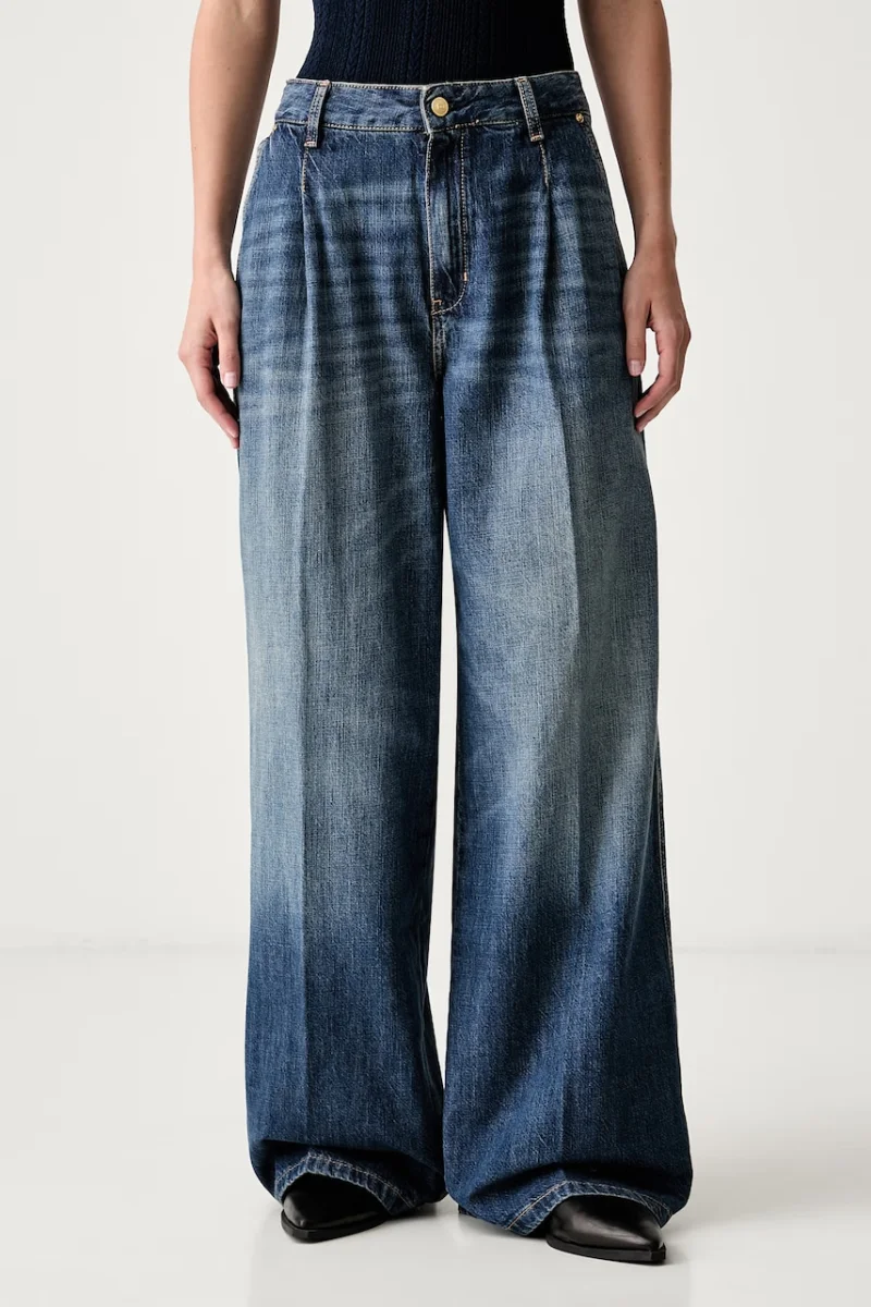 Tommy Hilfiger blugi wide leg pentru femei