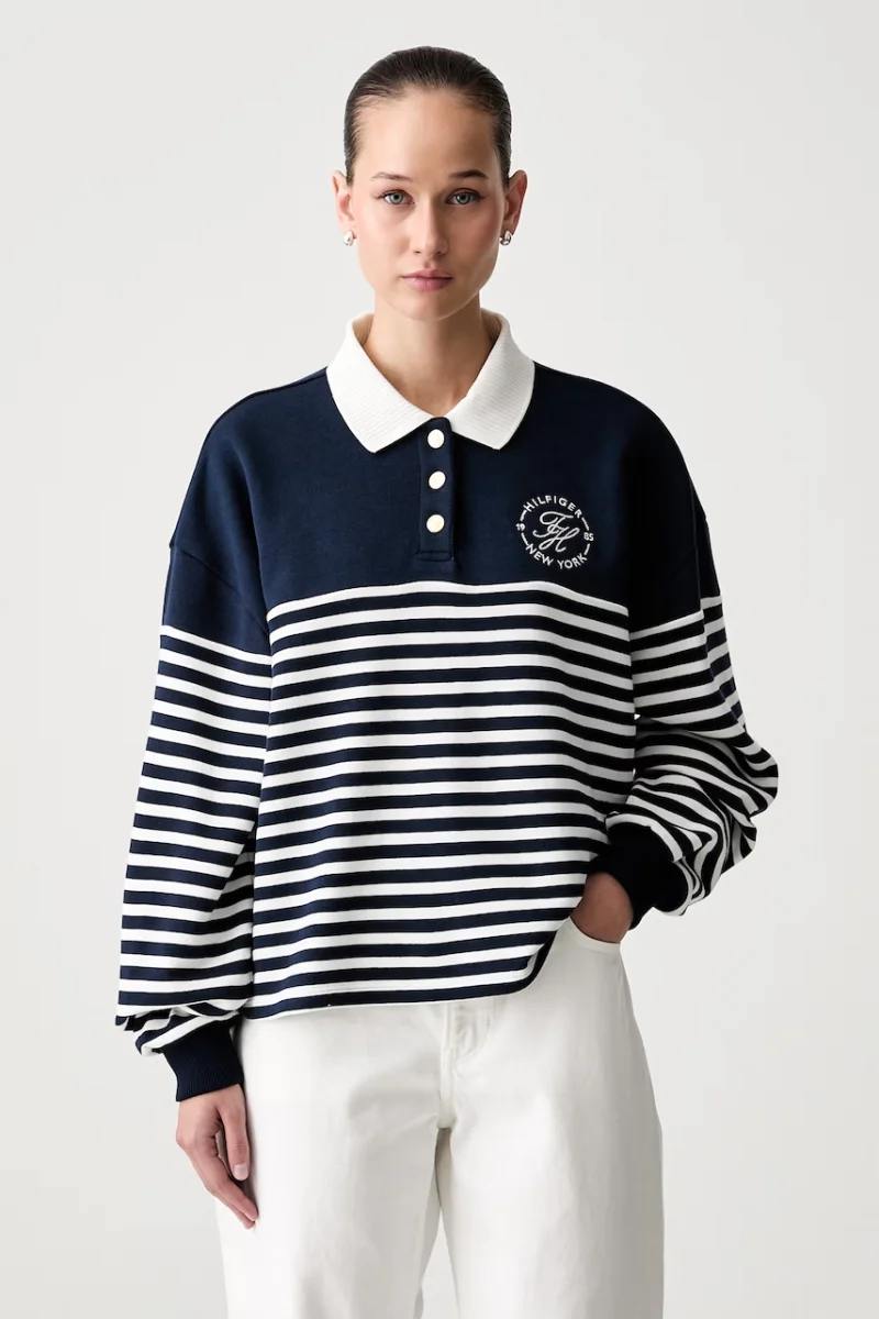 Tommy Hilfiger hanorac pentru femei din bumbac