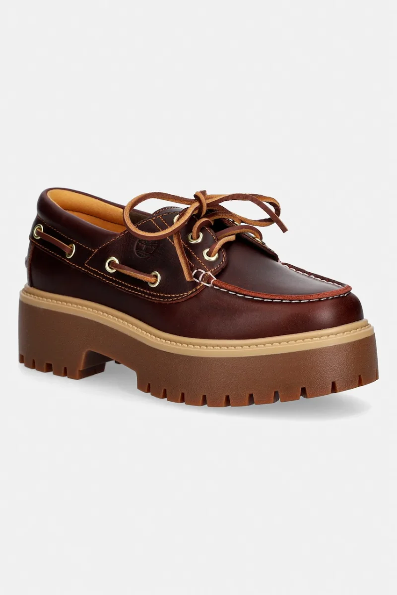 Timberland mocasini pentru femei din piele