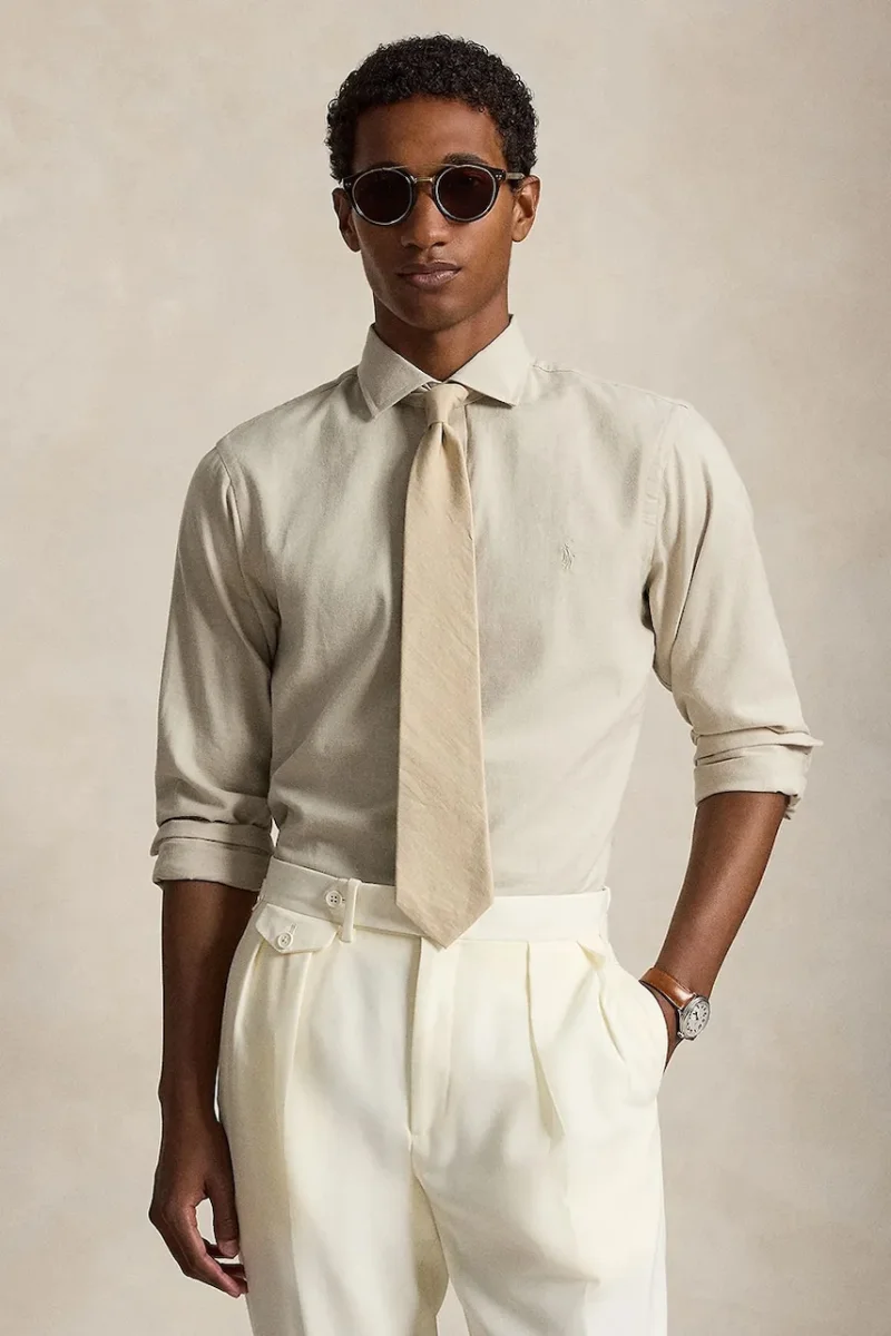 Polo Ralph Lauren cămașă pentru bărbați cu bumbac