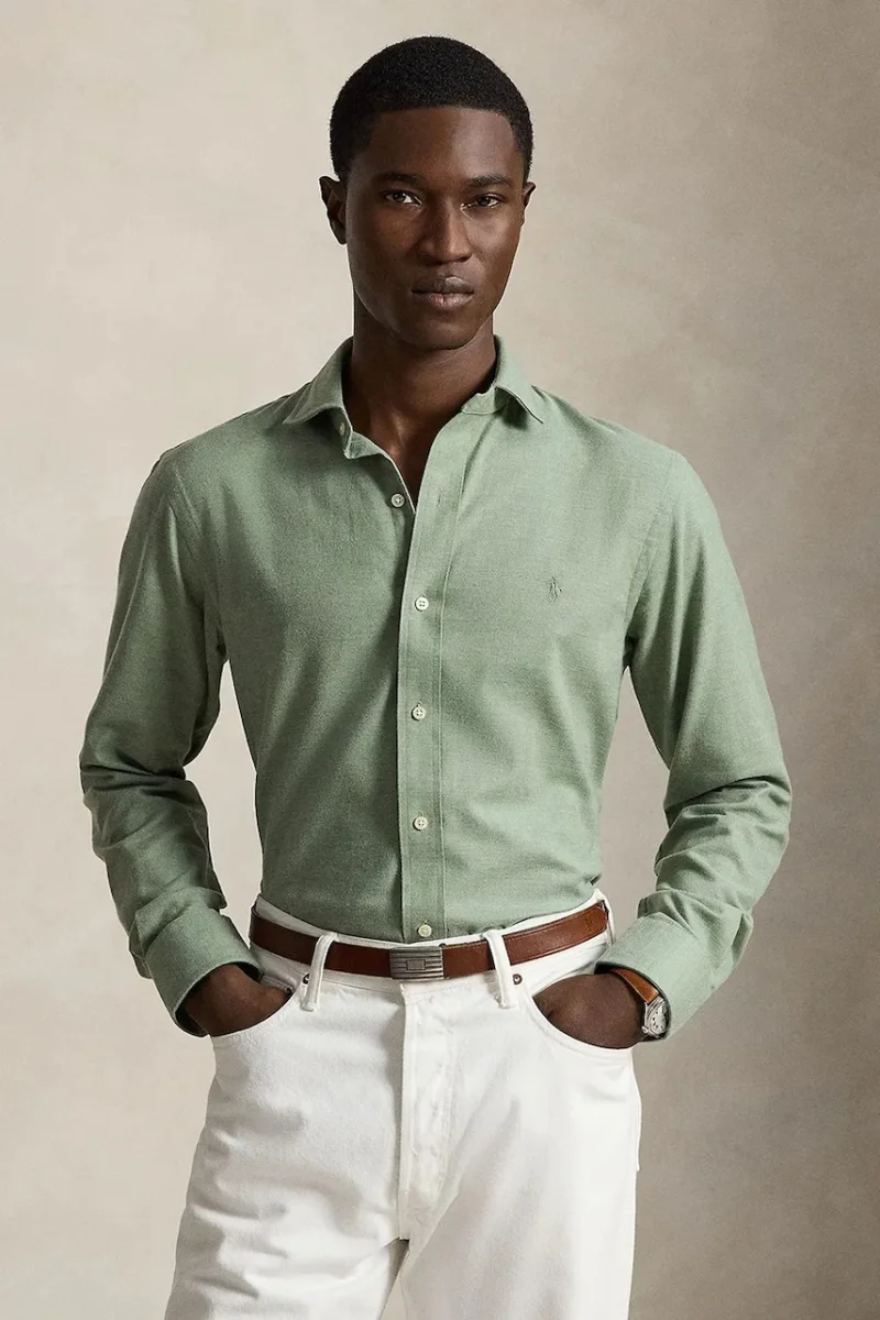 Polo Ralph Lauren cămașă pentru bărbați cu bumbac