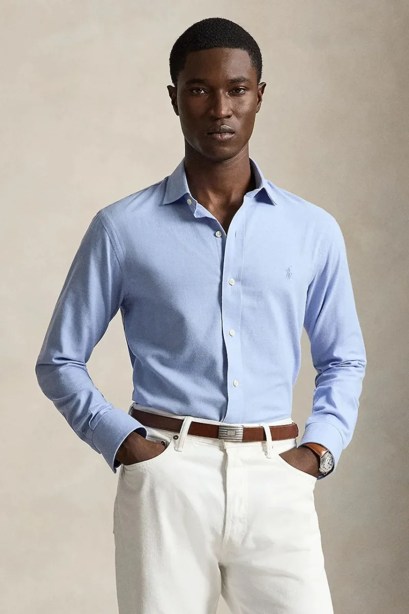 Polo Ralph Lauren cămașă pentru bărbați cu bumbac