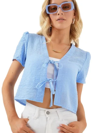 Camasa pentru dama,  Textil, Albastru