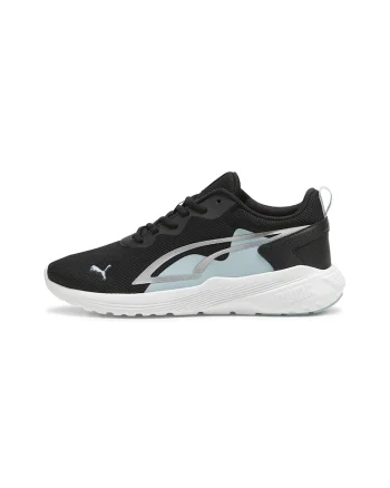 Pantofi sport cu sireturi All-Day Active, Negru, Albastru glaciar, 3