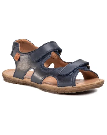 Sandale baieti,  SKY, Naturino, Piele naturala, 33 EU, Bleumarin