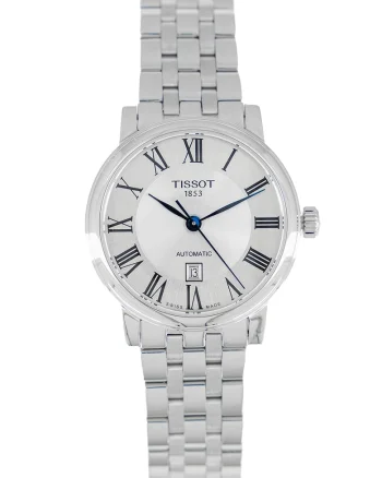 Ceas elvetian automatic, Argintiu