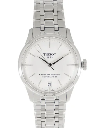 Ceas automatic cu model unisex, Argintiu