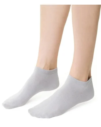 Sosete bumbac scurte  S052, Gri