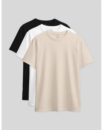 Tricouri  bumbac si elastan, maneca scurta, croiala regular fit