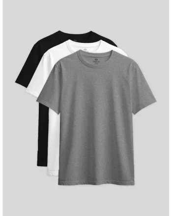 Tricouri  regular fit, elastic, bumbac cu elastan