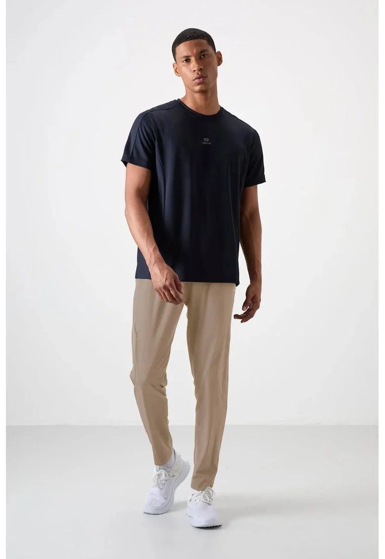Pantaloni de trening, Barbati, Pantaloni de trening TOMMY pentru barbati, croiala dreapta, fara cusaturi, Kaki