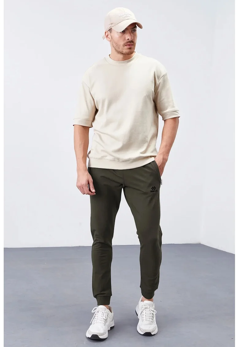 Pantaloni de trening, Barbati, Pantaloni de trening TOMMY din pentru barbati, Verde Olive,