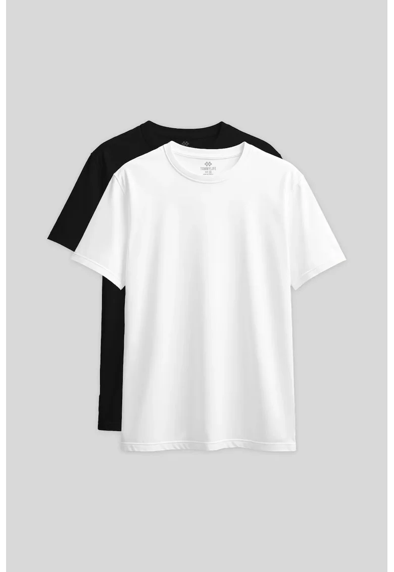 Tricouri dama  regular fit, elastic, bumbac cu elastan