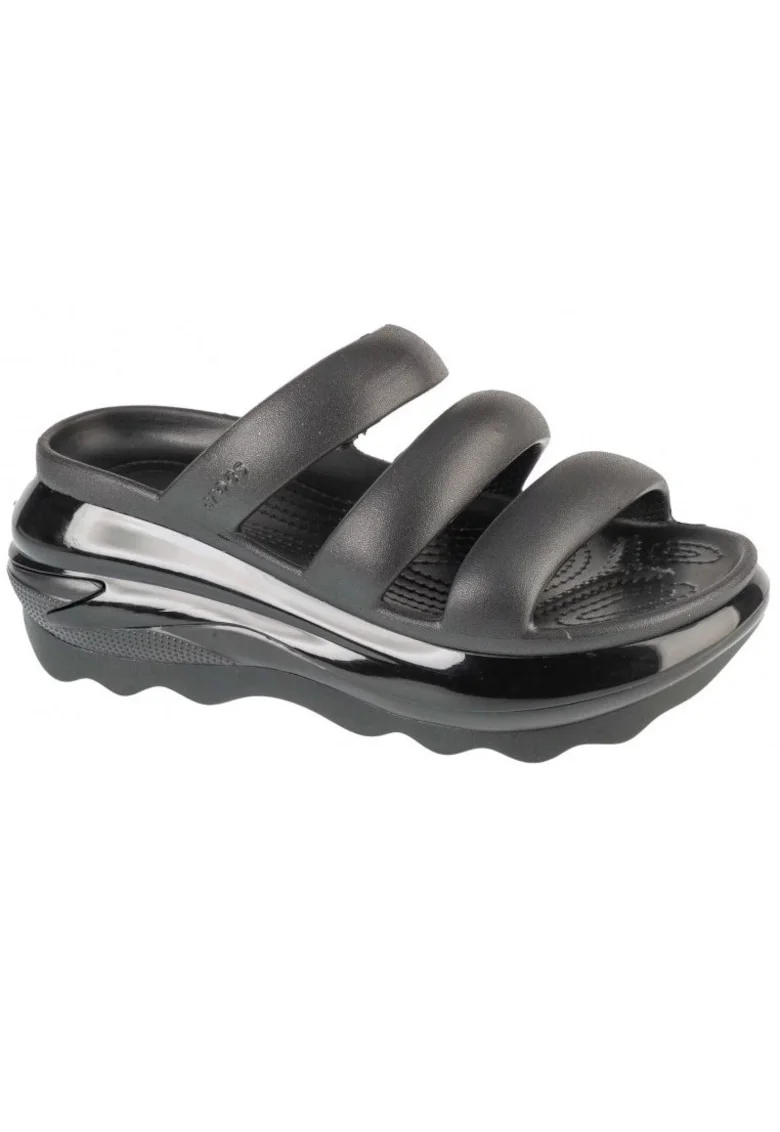 Papuci de dama,  Classic Mega Crush Tripe Strap 209842, Negru