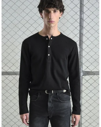 Bluza Barbati,  Slim Fit, negru, poliester-viscoza, Negru