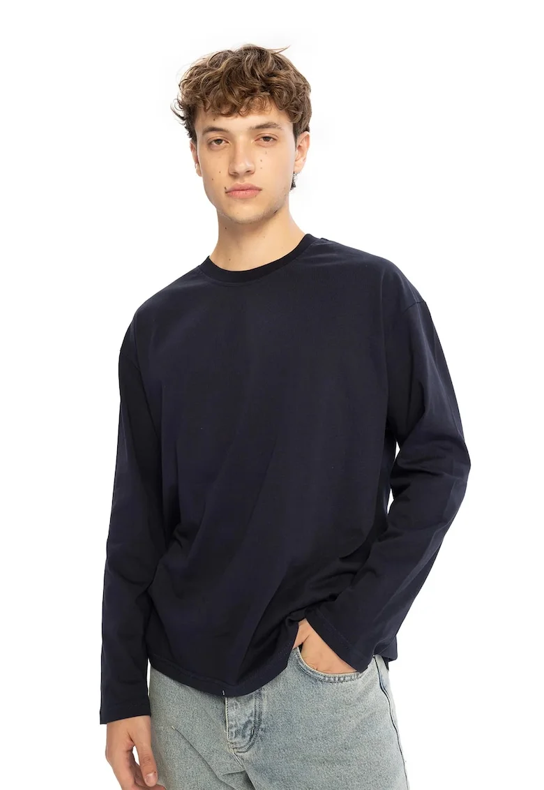 Bluza barbati  albastru, Bleumarin