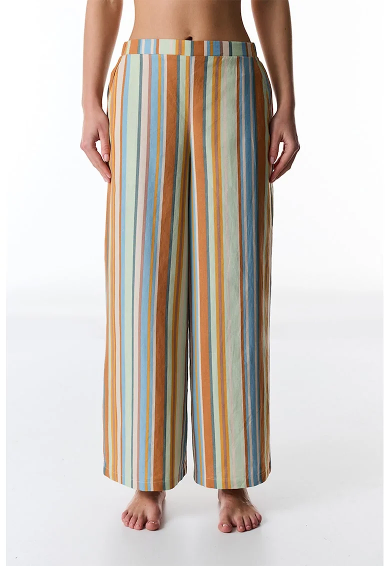 Pantaloni ampli in dungi, Multicolor