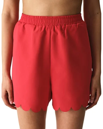 Pantaloni scurti lejeri de plaja, Coral