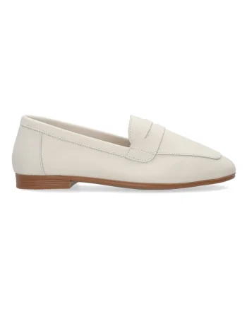 Loafersi din piele cu model uni