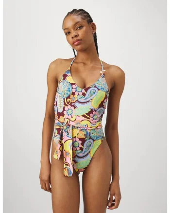 Costum de baie intreg  E4GJ13, Multicolor