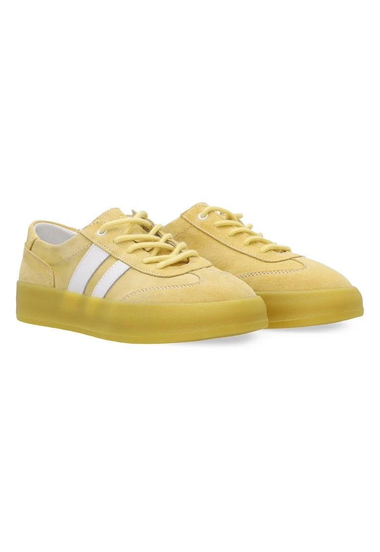 Pantofi sport uni din piele intoarsa,