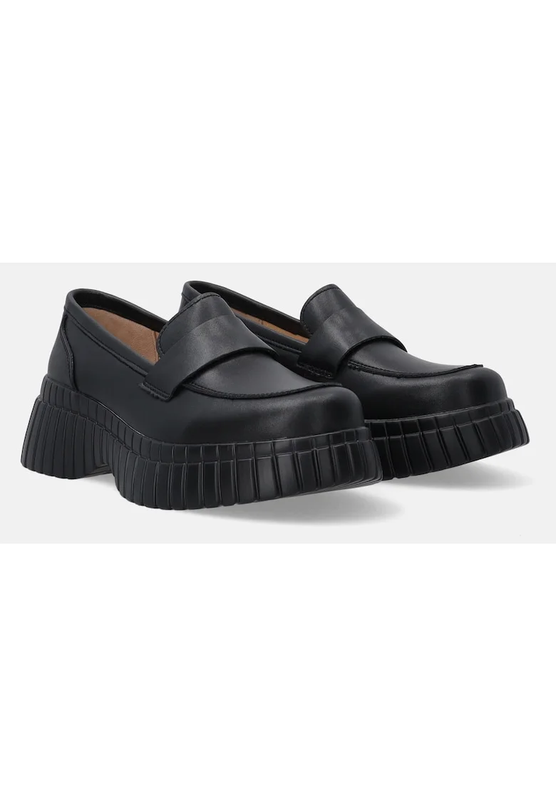 Pantofi tip loafer din piele naturala