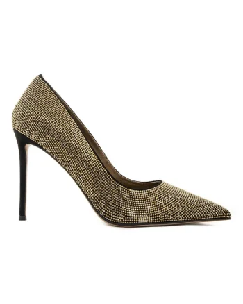 Pantofi cu toc stiletto Ressie, Auriu