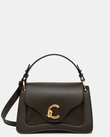 Coccinelle geantă crossbody pentru femei din piele