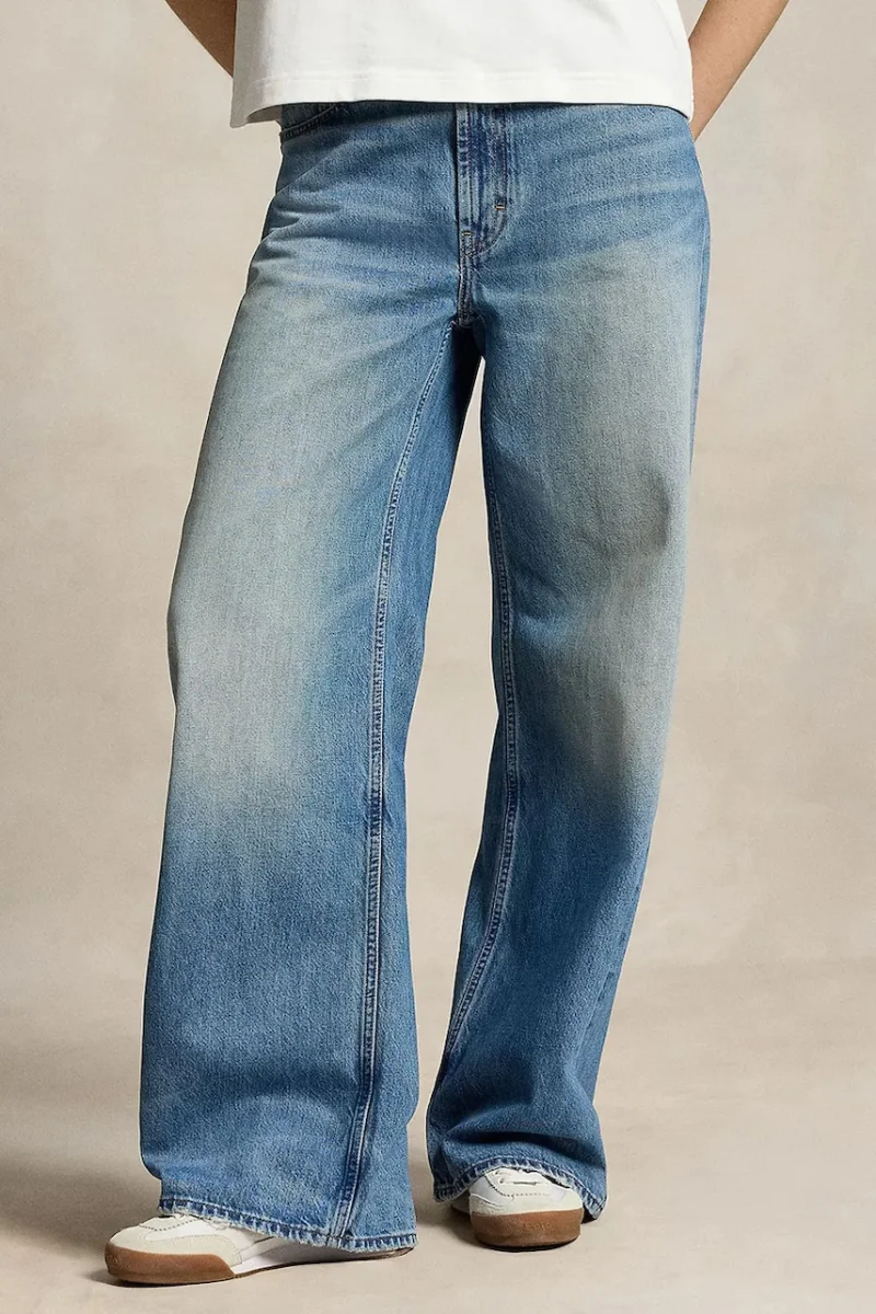 Polo Ralph Lauren blugi wide leg pentru femei