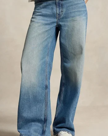 Polo Ralph Lauren blugi wide leg pentru femei