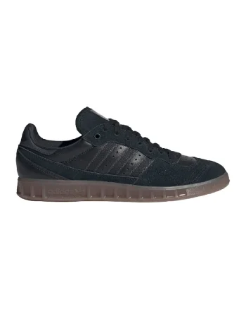 Pantofi sport low-cut cu garnituri din piele, Negru