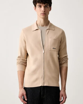 Karl Lagerfeld cardigan pentru bărbați cu vâscoză