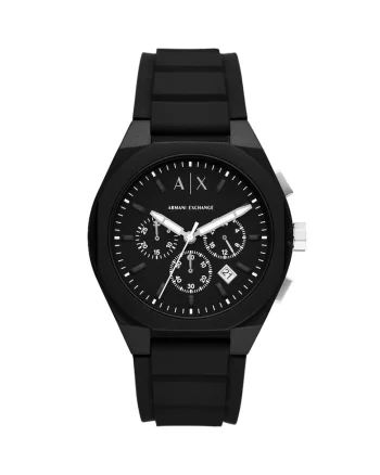 Ceas barbatesc  AX4161 Quartz Negru