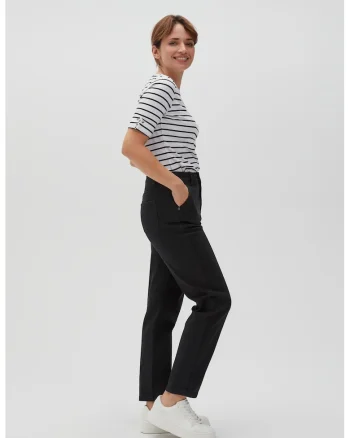 Jeans femei  mom fit, Negru