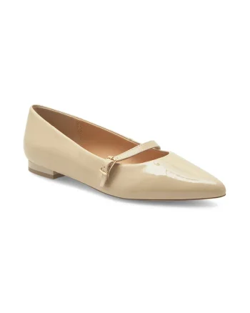 Balerini dama,  313786, Piele lacuita, Bej