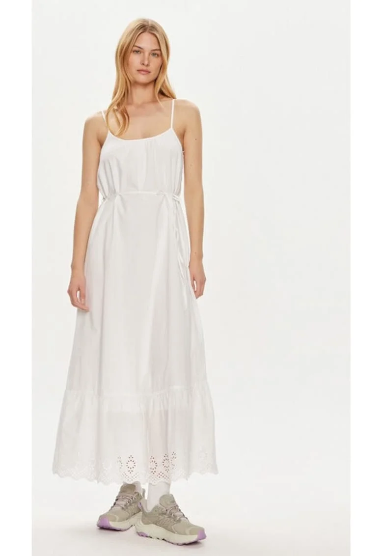 Rochie,  2789, Bumbac, Alb